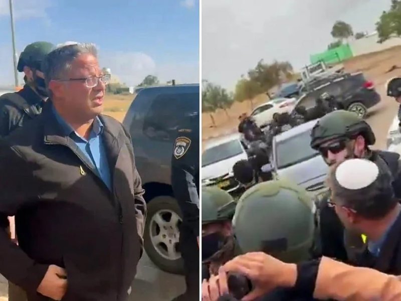 Dilempari Batu oleh Warga Palestina, Menteri 'Israel' Tinggalkan Kunjungan di Negev