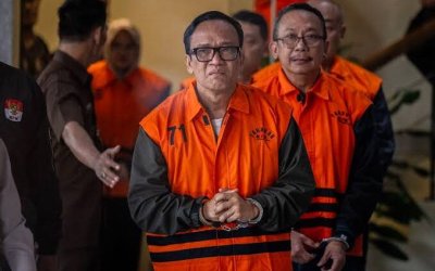 Wamenaker Immanuel Ebenezer Menangis Usai Ditetapkan Tersangka OTT KPK