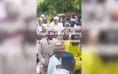 Video Penculikan Ratusan Jamaah Shalat Jumat Nigeria Disebarkan Penculik