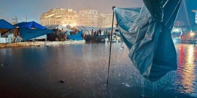 Hujan Lebat Rendam RS Al-Shifa dan Ribuan Tenda Pengungsi, Krisis Kemanusiaan Gaza Kian Memburuk
