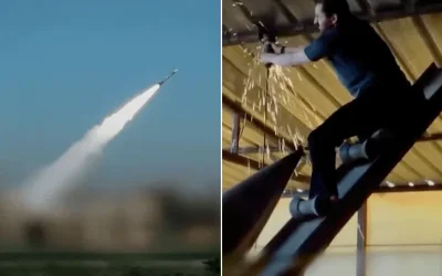 Brigade Al-Qassam Rilis Video Perdana Peluncuran Rudal Ayyash 250