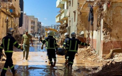 Korban Tewas Akibat Banjir Melonjak Jadi 11.300 Orang di Derna