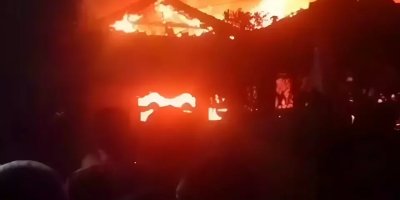 Kebakaran di Ponpes Al Basyir Cibungbulang, Ratusan Santri Dievakuasi