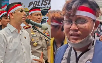 Massa Bayaran Berkedok Mahasiswa di Bundaran HI Disorot, Trubus: Cara Lama untuk Rusak Citra Demo