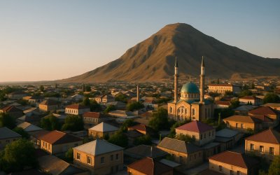 Bukan Pesta Kembang Api, Dagestan Sambut 2026 dengan Siarkan Al Quran di Masjid