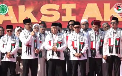 Dari Jakarta untuk Dunia: Seruan Tiga Bahasa Hentikan Genosida “Israel” di Gaza