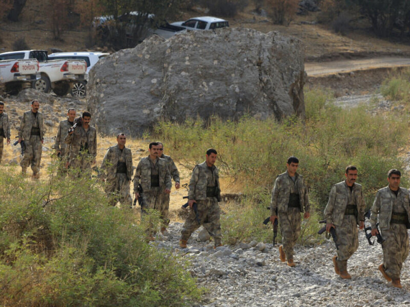 Militan Kurdi Telah Mundur dari Wilayah Utama di Irak Utara