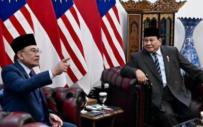 Prabowo dan Anwar Ibrahim Sepakat Perkuat Kerja Sama dan Cari Solusi Perbatasan Indonesia-Malaysia