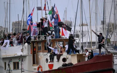 Lagi, Angkatan Laut 'Israel' Cegat Armada Kemanusiaan yang Menuju Gaza di Mediterania