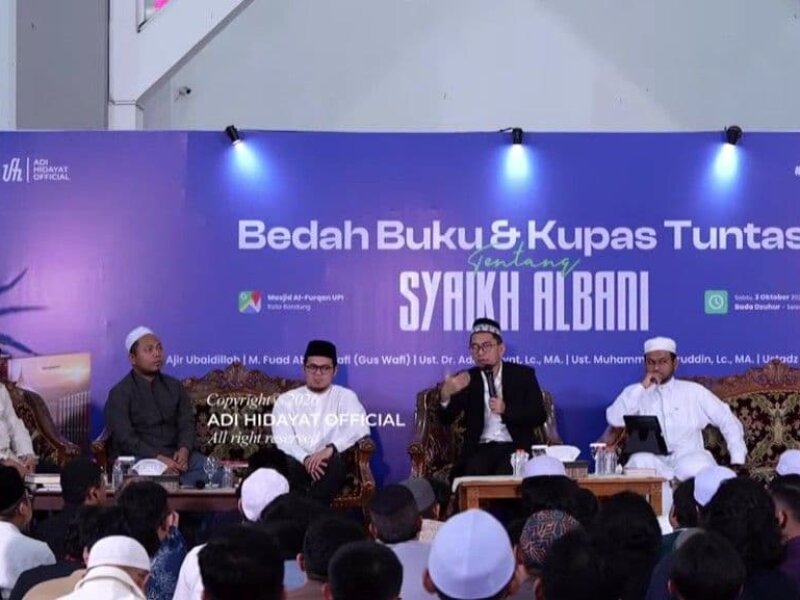 Menempatkan Otoritas Tanpa Fanatisme: Refleksi Kajian dan Bedah Buku Syaikh Albani di Masjid Al-Furqan UPI Bandung