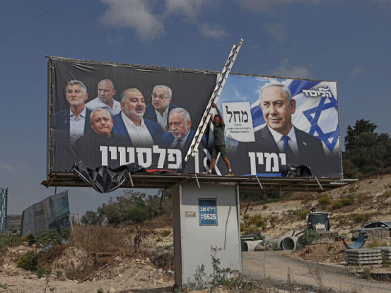 Blok Oposisi Ungguli Netanyahu dalam Proyeksi Awal Pemilu 'Israel'