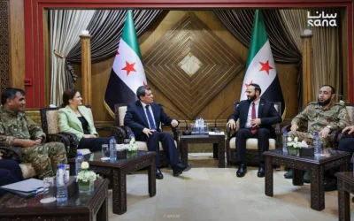Gubernur Aleppo dan Penasihat Presiden Suriah Membahas Integrasi Kelembagaan