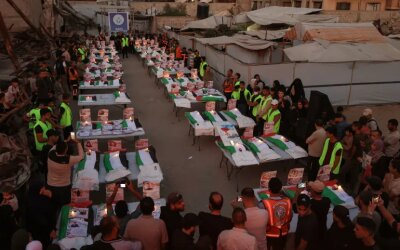 Gaza Makamkan 75 Syuhada, Sekitar 8.000 Jenazah Masih Tertimbun Reruntuhan