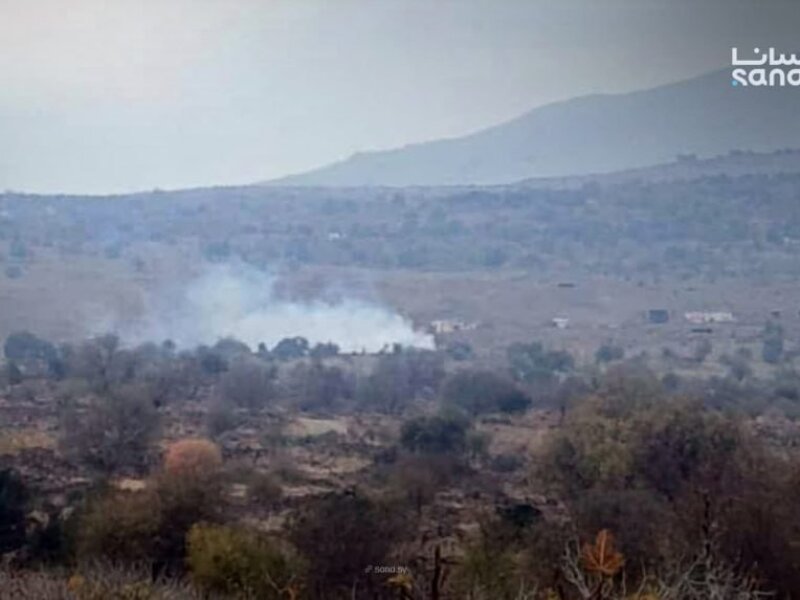 Pasukan "Israel" Menargetkan Bukit Bat al-Warda di Pedesaan Damaskus