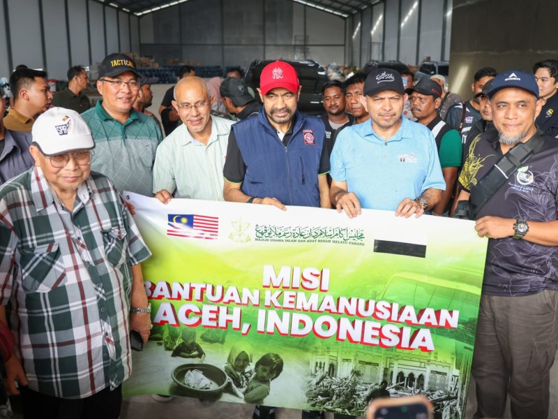 Malaysia Kirim Bantuan Kemanusiaan untuk Korban Banjir dan Longsor Aceh, Gubernur Mualem Ucap Terima Kasih