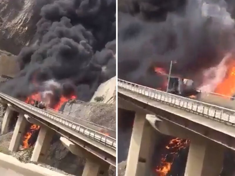 Bus Tabrakan di Jembatan, 20 Jamaah Umrah Tewas Terbakar