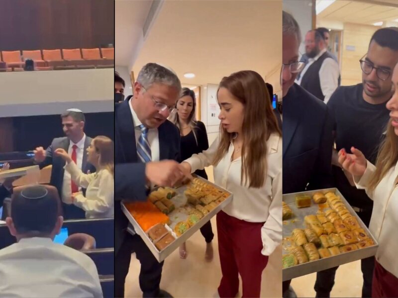 Hukuman Mati Bagi Tahanan Palestina Disetujui, Ben-Gvir Bagi-bagi Permen di Parlemen