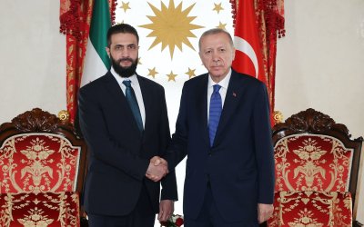 Presiden Suriah Asy Syaraa Temui Erdogan di Istanbul