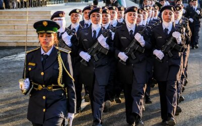 150 Perempuan Jadi Polisi Pertama di Akademi Baru Suriah