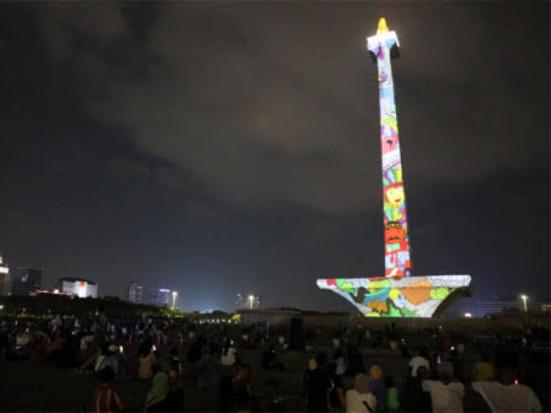 Sambut Tahun Baru, Pemprov Jakarta Gelar Malam Muhasabah di Monas