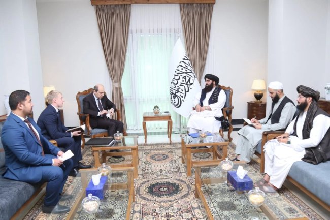 Menteri Luar Negeri IIA Temui Dubes Rusia untuk Afghanistan