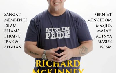 Richard McKinney: Berniat Mengebom Masjid, Malah Masuk Islam