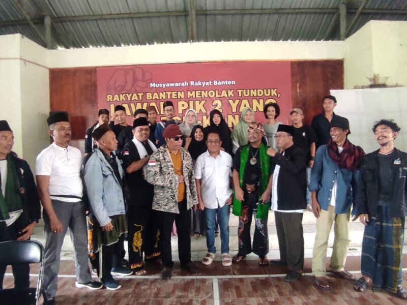 Musyawarah Rakyat Banten Suarakan Penolakan PIK II