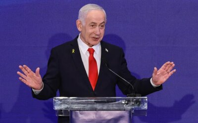 Netanyahu Dikecam di Inggris usai Sebut Negeri Itu Bisa Jadi "Republik Islam" Bersenjata Nuklir