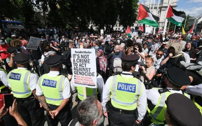 Pemerintah Inggris Dikecam, Samakan Protes Damai dengan Antisemitisme