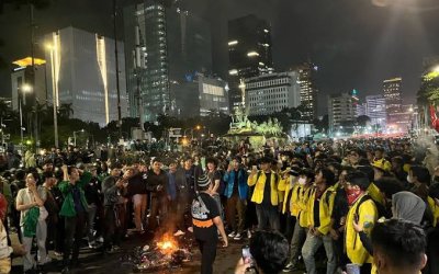 Puncak Demo Indonesia Gelap akan Digelar saat Pelantikan Kepala Daerah di Istana