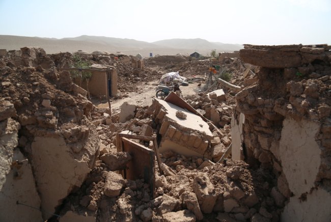 Afghanistan kembali diguncang gempa untuk ketiga kalinya