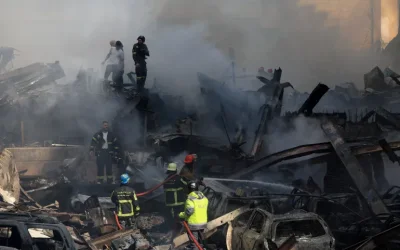 Jet Tempur 'Israel' Gempur Iran Tengah dan Barat, Ledakan Keras Ikut Guncang Beirut