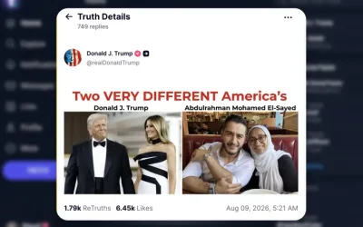 Trump Bandingkan Keluarganya dengan Keluarga Muslim Abdul El-Sayed, Unggahan di Truth Social Picu Kontroversi