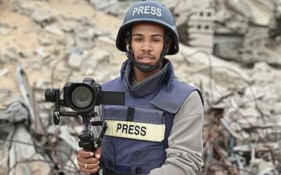 “Israel” Bombardir Rumah Sakit Nasser, Jurnalis Al Jazeera Muhammad Salama Gugur Bersama 3 Rekan Wartawan