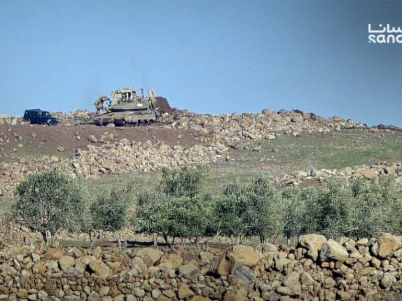 Pasukan Pendudukan "Israel" Menembaki Wilayah Tal Al-Ahmar Al-Sharqi di Suriah