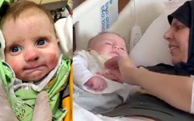 Setelah 54 Hari Terpisah, Bayi Ajaib Turki Bertemu Kembali Dengan Ibunya