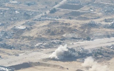 Keluar Dari Terowongan Bawah Tanah, Pejuang Palestina Sikat Komandan IDF yang Nongkrong di Jendela