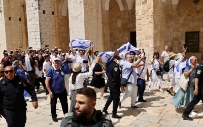 Ratusan Warga ‘Israel’ Serbu al Aqsa, Gelar Ibadah Yahudi