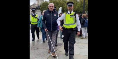 Dituduh Teroris, Pria Tuna Netra Ditangkap Polisi Inggris karena Bela Palestina