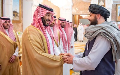 Menteri Pertahanan IIA Bertemu MBS Dalam Perjamuan Haji VIP