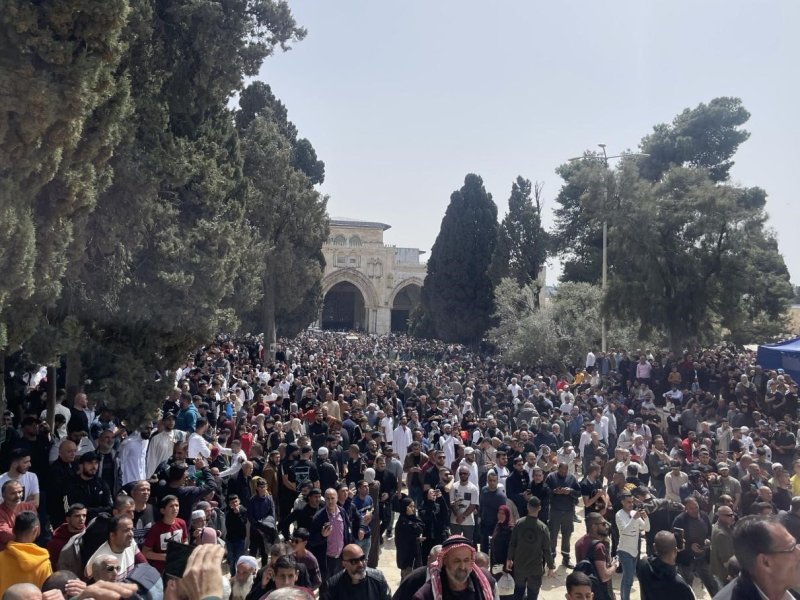 Pasukan “Israel” Batasi Akses ke Al-Aqsa Selama Shalat Jumat Pertama Ramadhan