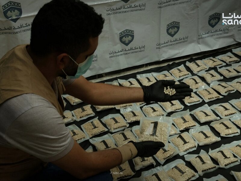 Suriah Sita 87 Ribu Pil Captagon di Damaskus