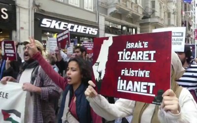 Polisi Istanbul Tangkapi Demonstran Antiperdagangan Turki – Israel