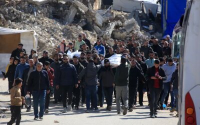 'Israel' Targetkan Pos Polisi dan Pemukiman di Gaza, Tujuh Orang Gugur