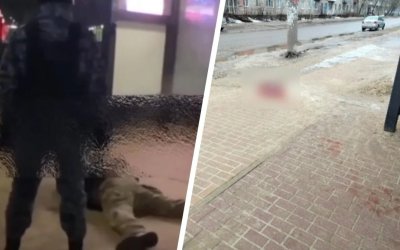 Viral! Veteran Rusia Menikam Muslim Chechnya di Halte Bus