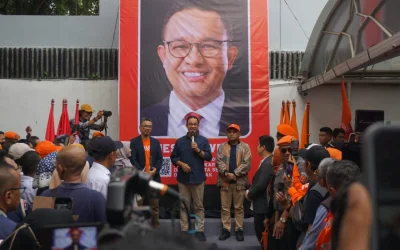 Anies Baswedan Hadiri Pendaftaran Partai Gerakan Rakyat