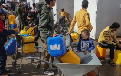 Dikepung Krisis Air Bersih, 200 Ribu Pengungsi di Al-Mawasi Khan Yunis Terancam Dehidrasi Massal