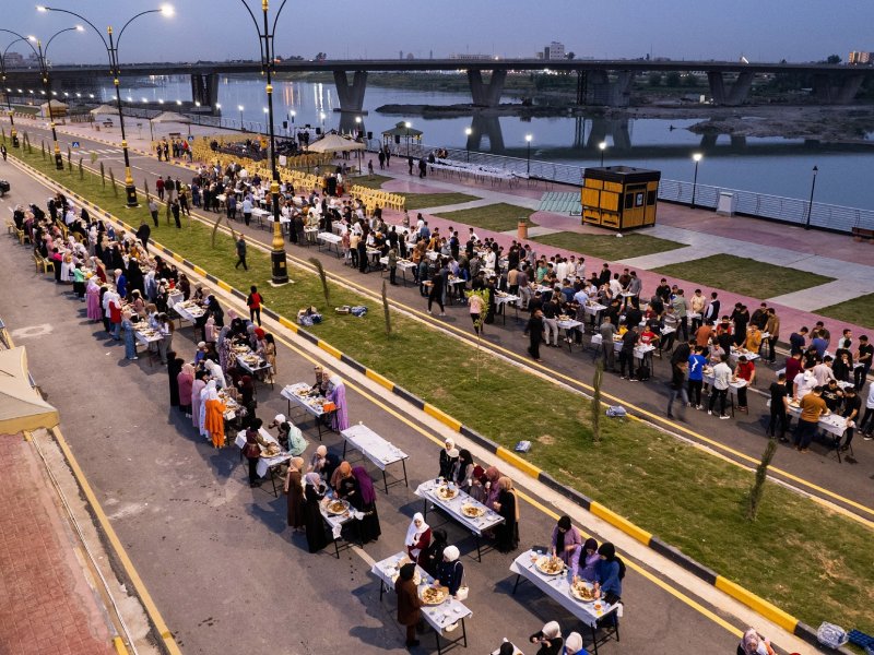 Sempat Hancur Karena Dibombardir Koalisi Internasional, Universitas Nineveh Gelar Iftar