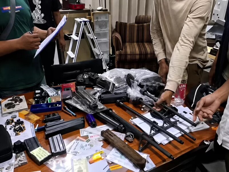 Polisi Ungkap Pemilik Senjata Franchi SPAS-15 yang Ditemukan di Sekolah Jaksel