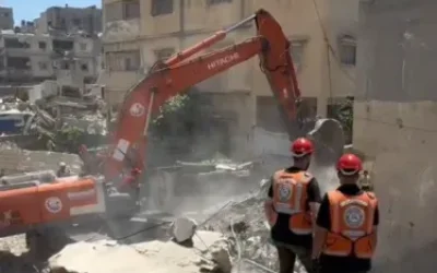 Pertahanan Sipil Gaza Mulai Fase Kedua Operasi 400 Jam untuk Menemukan 8.500 Warga yang Hilang di Bawah Puing